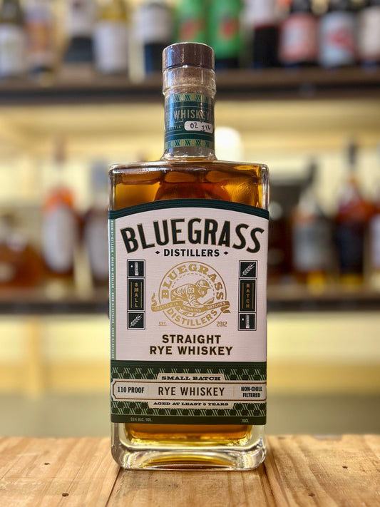 Bluegrass 5 Year Old Rye Whiskey