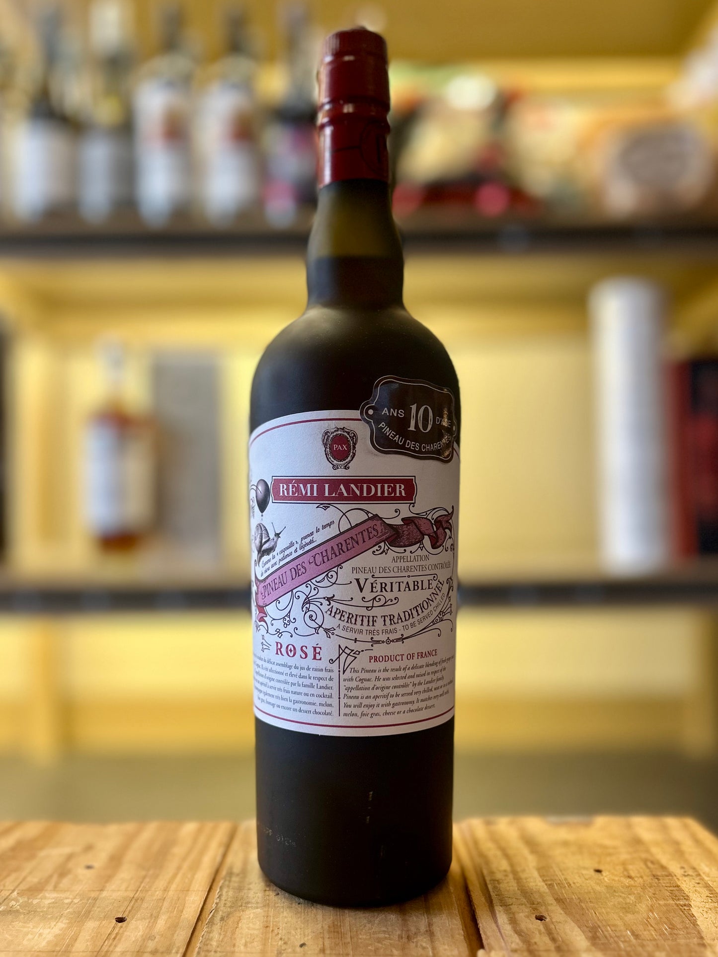 Remi Landier Pineau des Charentes 10 Year Old Rose
