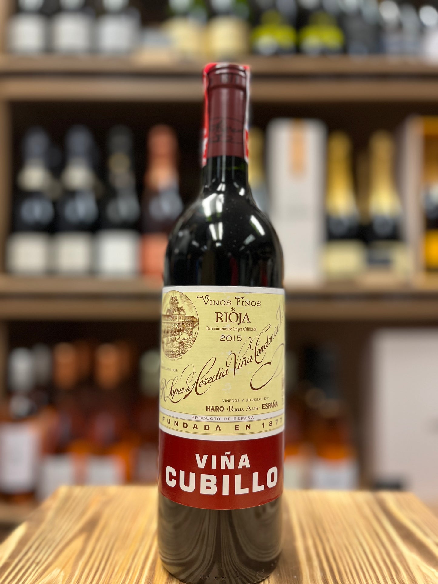 Viña Cubillo Tinto, Crianza 2015
