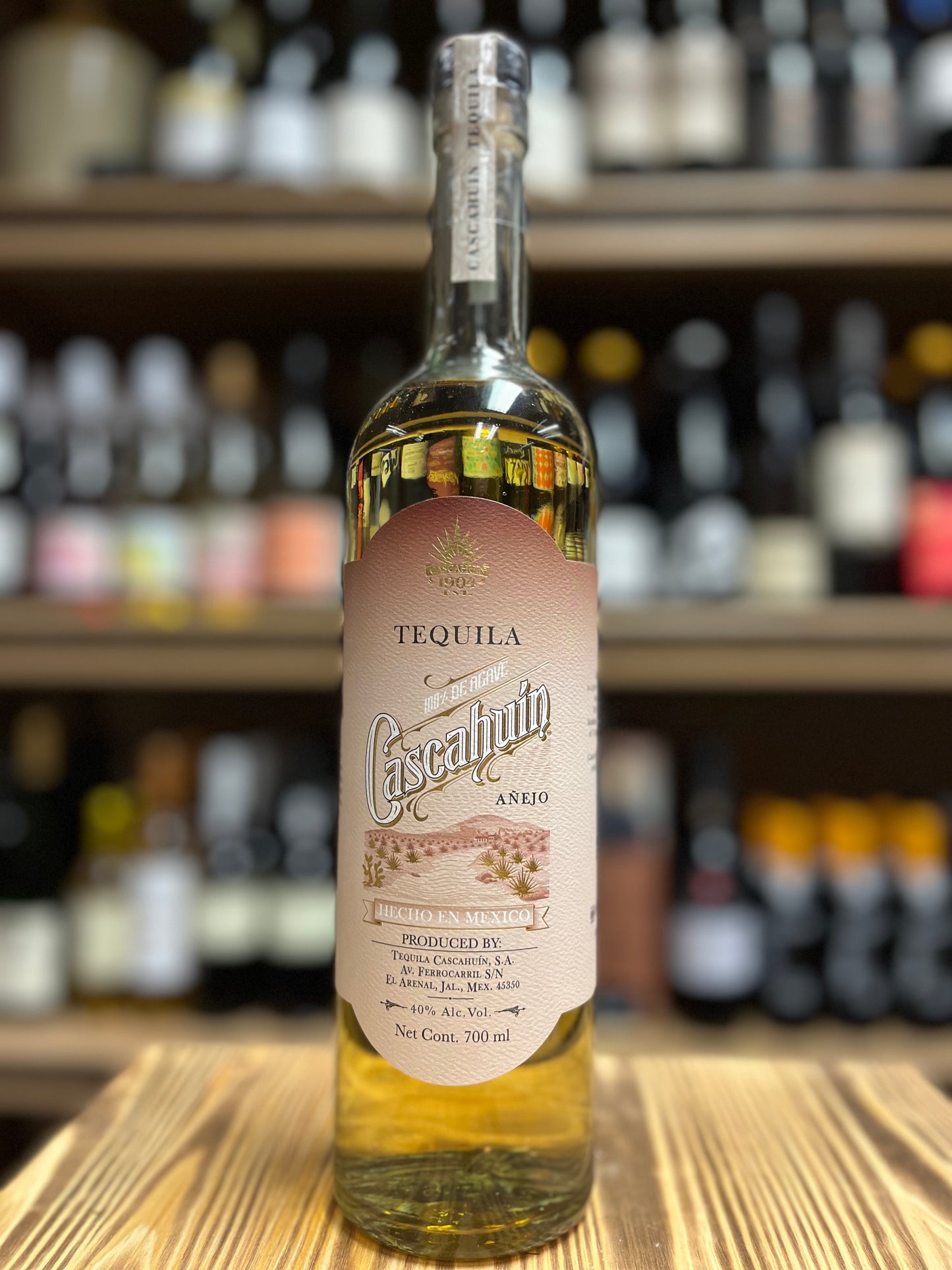 Cascahuín Tequila Añejo