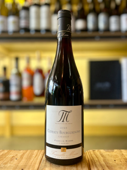 Domaine Masse Coteaux Bourguignons Rouge Granit Vieilles Vignes
