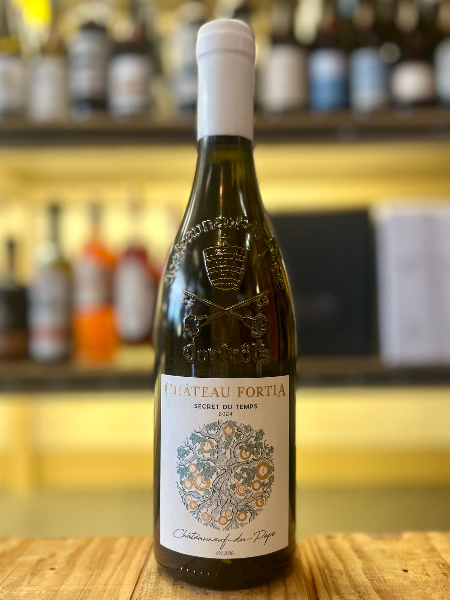 Château Fortia Chateauneuf du Pape Blanc Secret du Temps