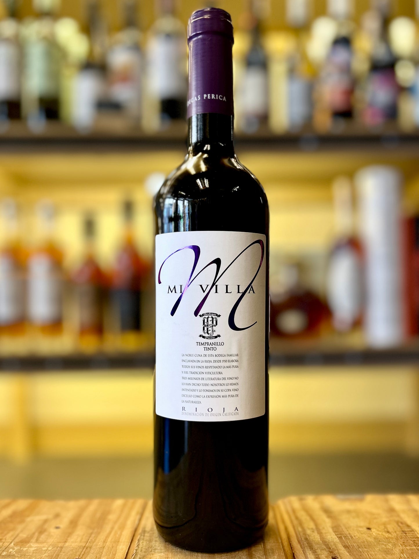 Bodegas Perica Mi Villla Tempranillo Tinto Rioja