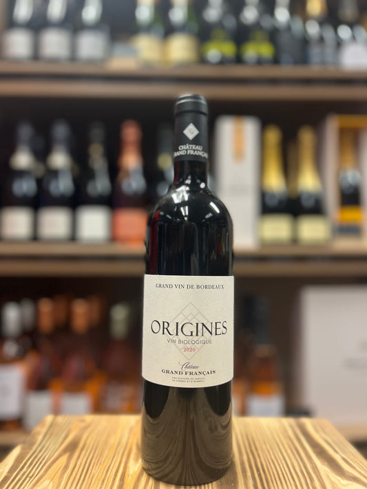 Origines Vin Biologique Bordeaux 2020
