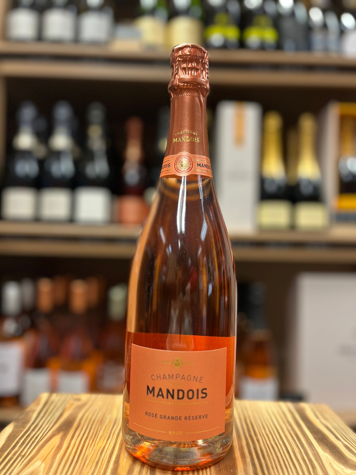 Mandois Champagne Brut Rosé Grande Réserve