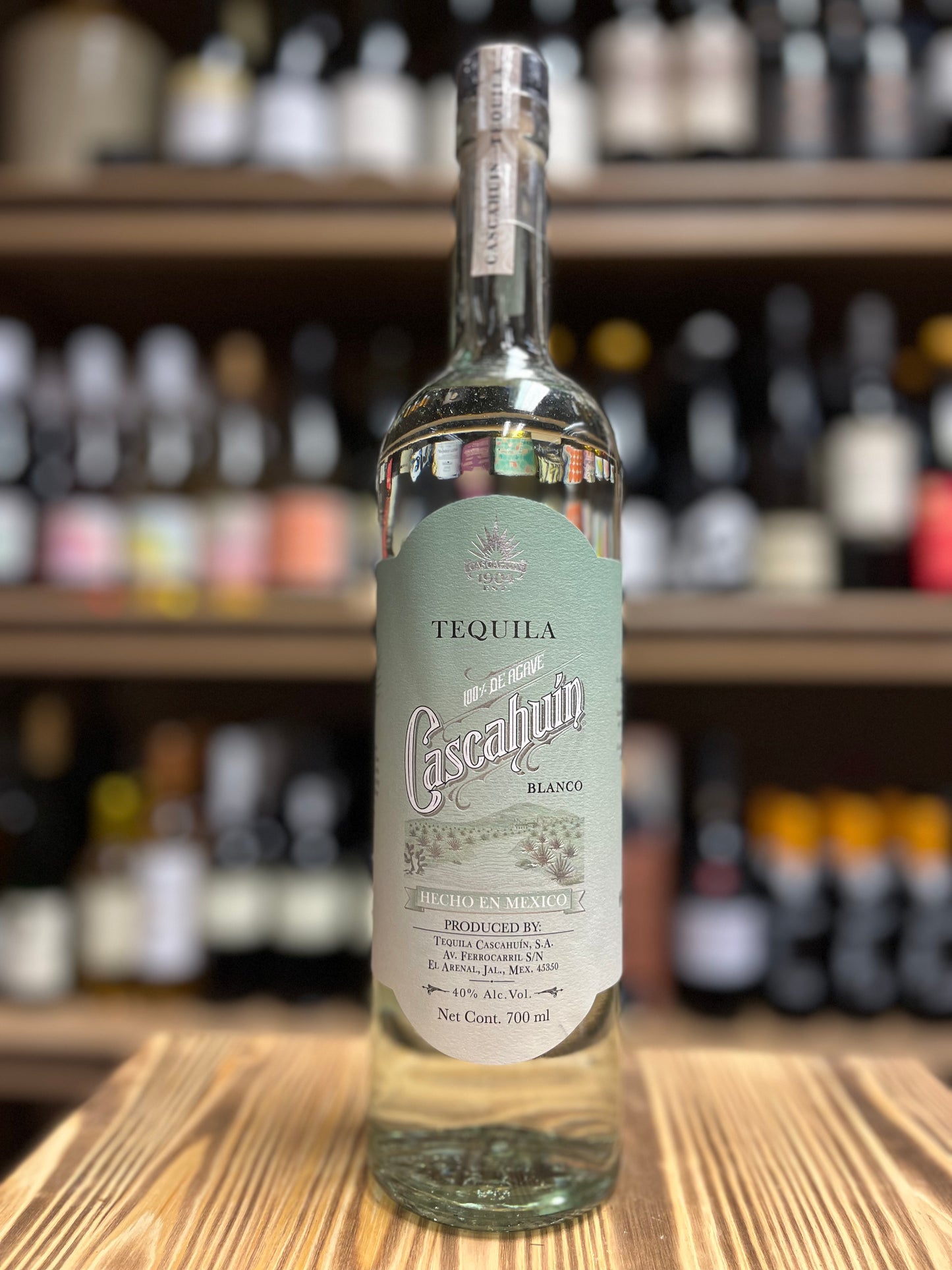 Cascahuín Tequila Blanco