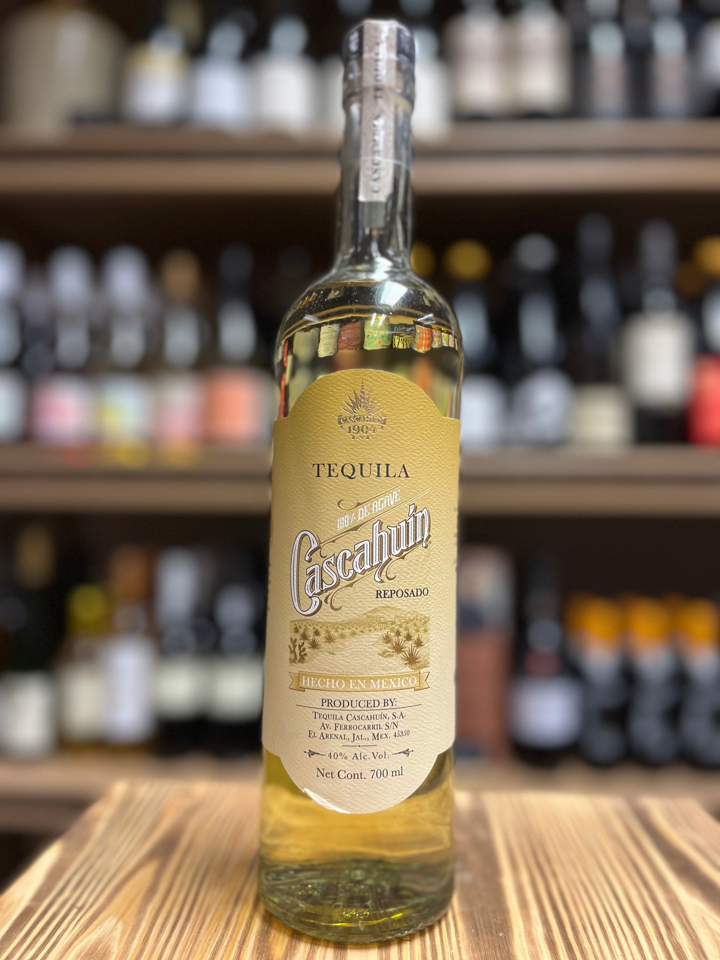 Cascahuín Tequila Reposado