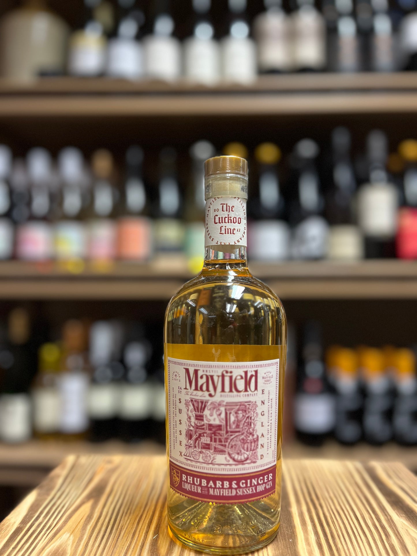 Mayfield Sussex Hop Gin - Rhubarb and Ginger Liqueur